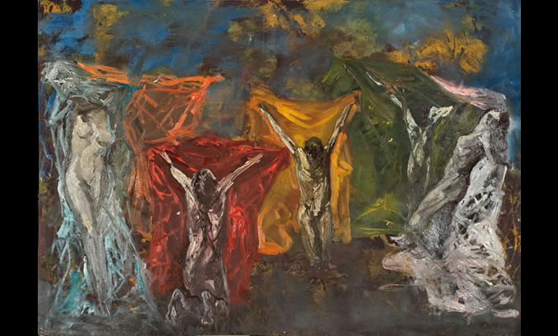 Hommage El Greco 1989 50x70 uk